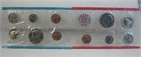 1972 Uncirculated 11 Coin Mint Set In OGP
