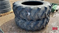 2 Radial Tractor Tires 18.4 x 38