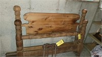 Wood Bed End and Foot Board