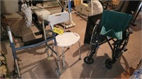 Wheelchair, Shower Chair, Walker