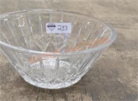 Cut crystal large bowl