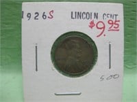 1926-S Lincoln Cent In Coin Flip