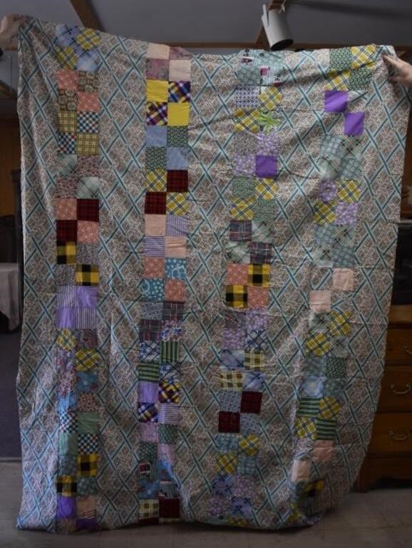 Pieced Work Quilt Top