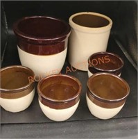 Vintage Pottery crocks