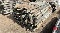 Approx. 100 Used 7' Fence Posts