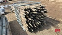 Pallet of  Approx. 100 Fence Posts 6'