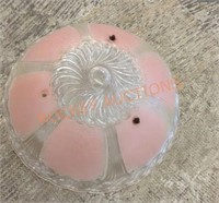 Vintage lamp shade glass