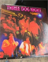 Vintage vinyl record lot (Three dog night, The