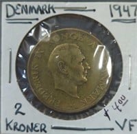 1947 Denmark coin
