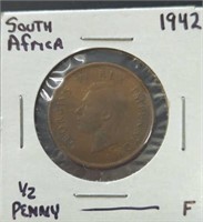1942 South Africa coin