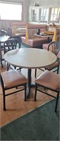 Round Table and 4 chairs