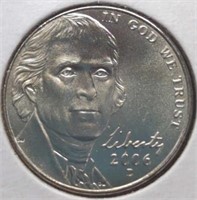 Uncirculated 2006 d. Jefferson nickel