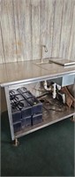 Stainless Steel Water and Ice Station