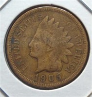 1905 Indian Head penny