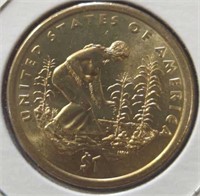 Three sisters 2009 Sacagawea US $1 coin
