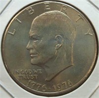 1976 bicentennial Eisenhower dollar