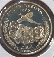 Proof 2006 S. South Dakota quarter