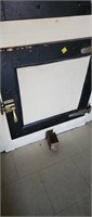 Bottom half vintage cooler door