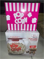 LOT OF 2 POPCORN POPPERS