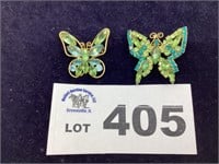 BUTTERFLY BROOCHES