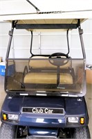 Golf Cart & Battery Charger - WORKS