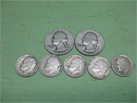 One Dollar Face Value Silver Coins - 90% Silver