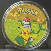 Pokémon challenge coin