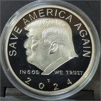 Trump 2024 challenge coin