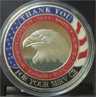 Thank you, veterans challenge coin