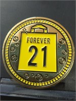 Forever 21 challenge coin
