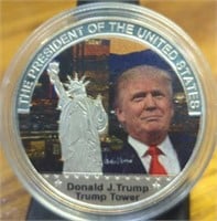 Donald j. Trump challenge coin Trump Tower