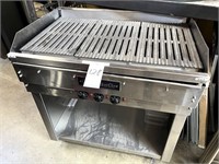 NEW EMBERGLO 36" ELECTRIC CHARBROILER W/CASTERS