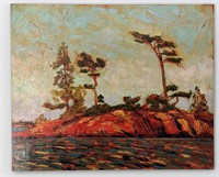 Limited Recreation Of "Split Rock" By Tom Thomson