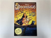 Autograph COA Pocahontas Comic Book