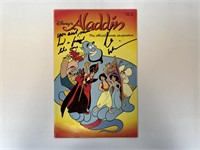 Autograph COA Aladdin Comic Book