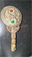 Antique Chinese hand mirror