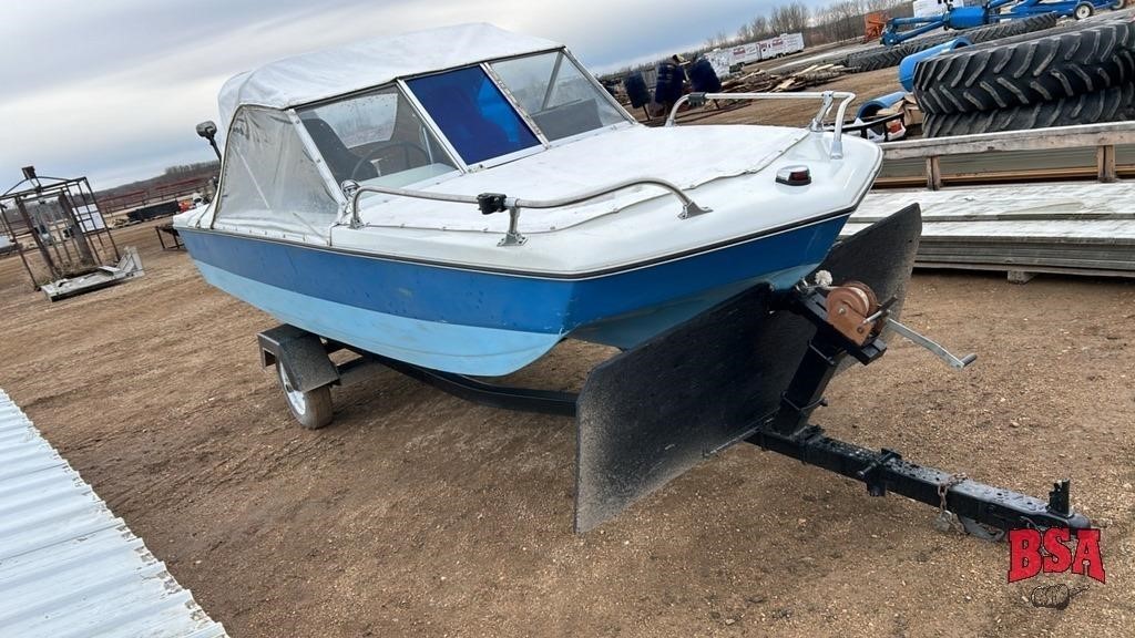 1961 Maurice Boat, ST Maurice Tri Hull, 15'