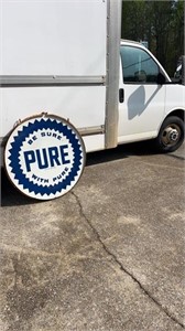 Pure Gas Advertising Sign