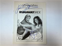 Autograph COA Runaway Bride Production Info