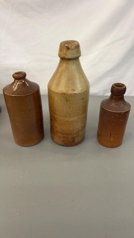 Old Pottery Bottles