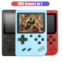 red 400 in 1 portable video game system
