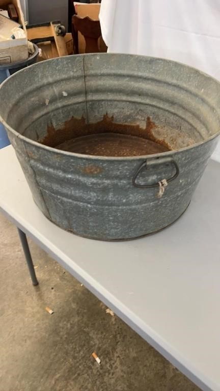 Galvanized Tub