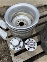 Chev rim, beauty rings, Centre caps