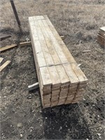 90 of 1"x4"x8’ , planed and edged