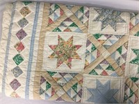 Hand-Made Amish Star Quilt