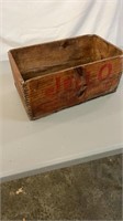 Jello Wood Advertising Box