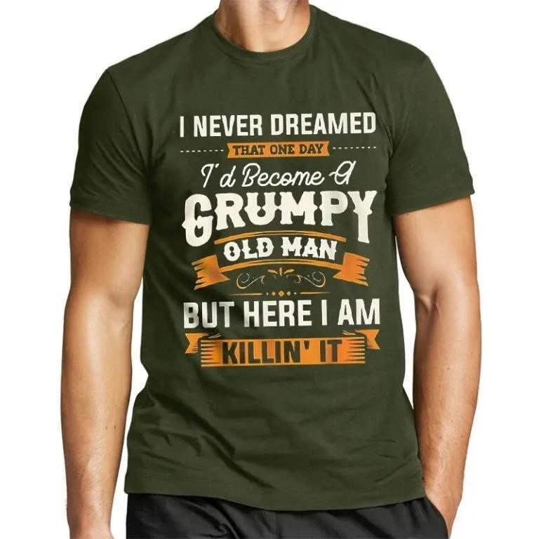 2XL Grumpy old man t shirt