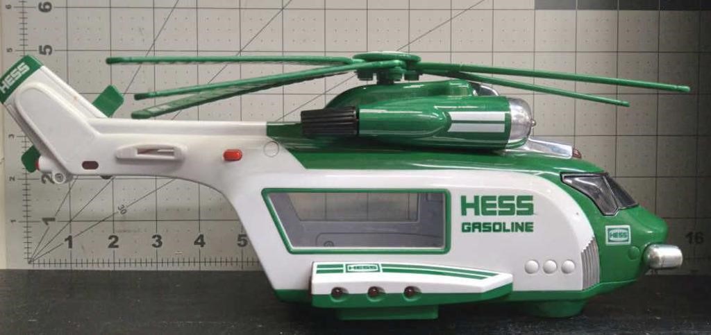 Hess gasoline helicopter toy