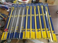 10 IRWIN Assorted 16" Spade Bits.