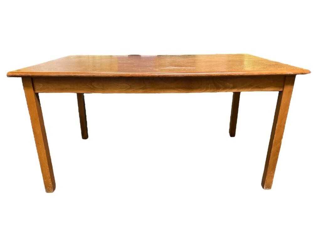 Wooden Table, 60Lx36Wx30H